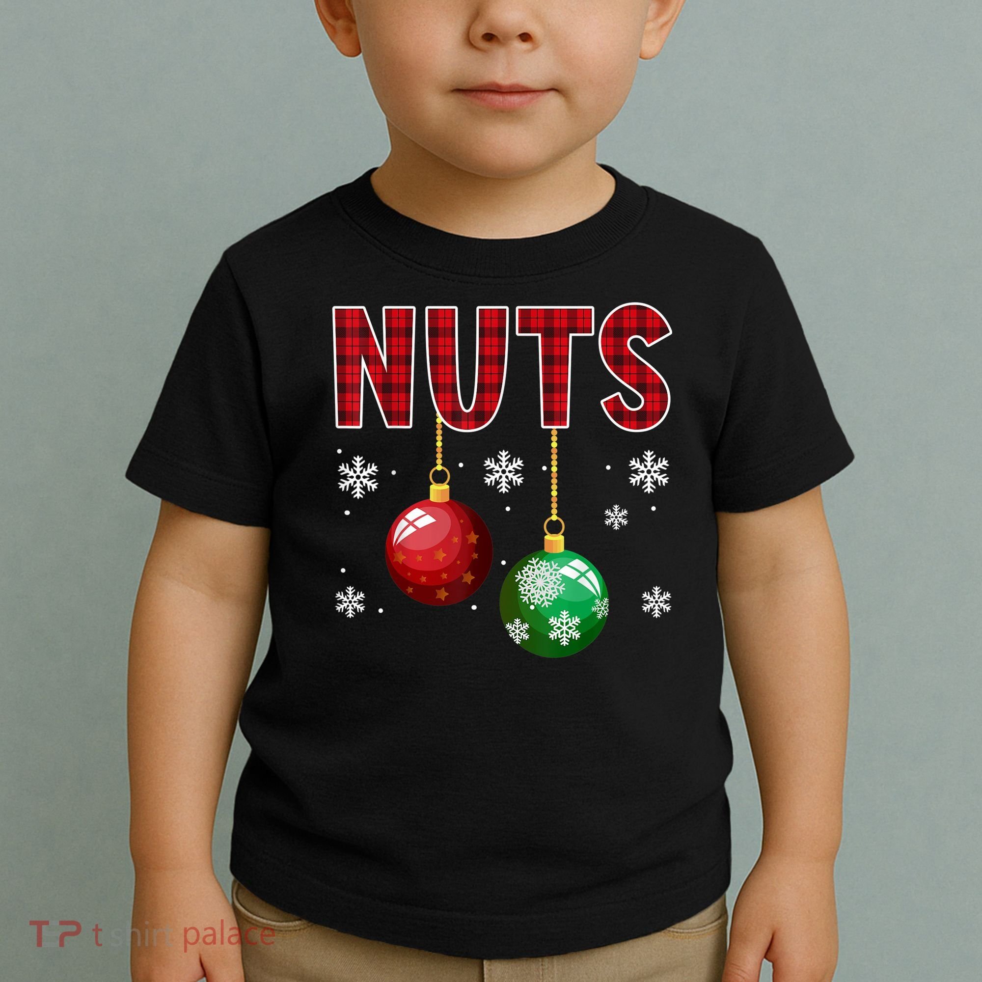 Chest Nuts Matching Chestnuts Funny Christmas Couples Nuts Toddler T-Shirt