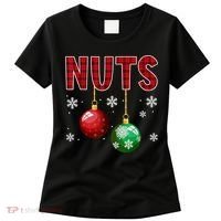 Chest Nuts Matching Chestnuts Funny Christmas Couples Nuts Women's T-Shirt thumb 0