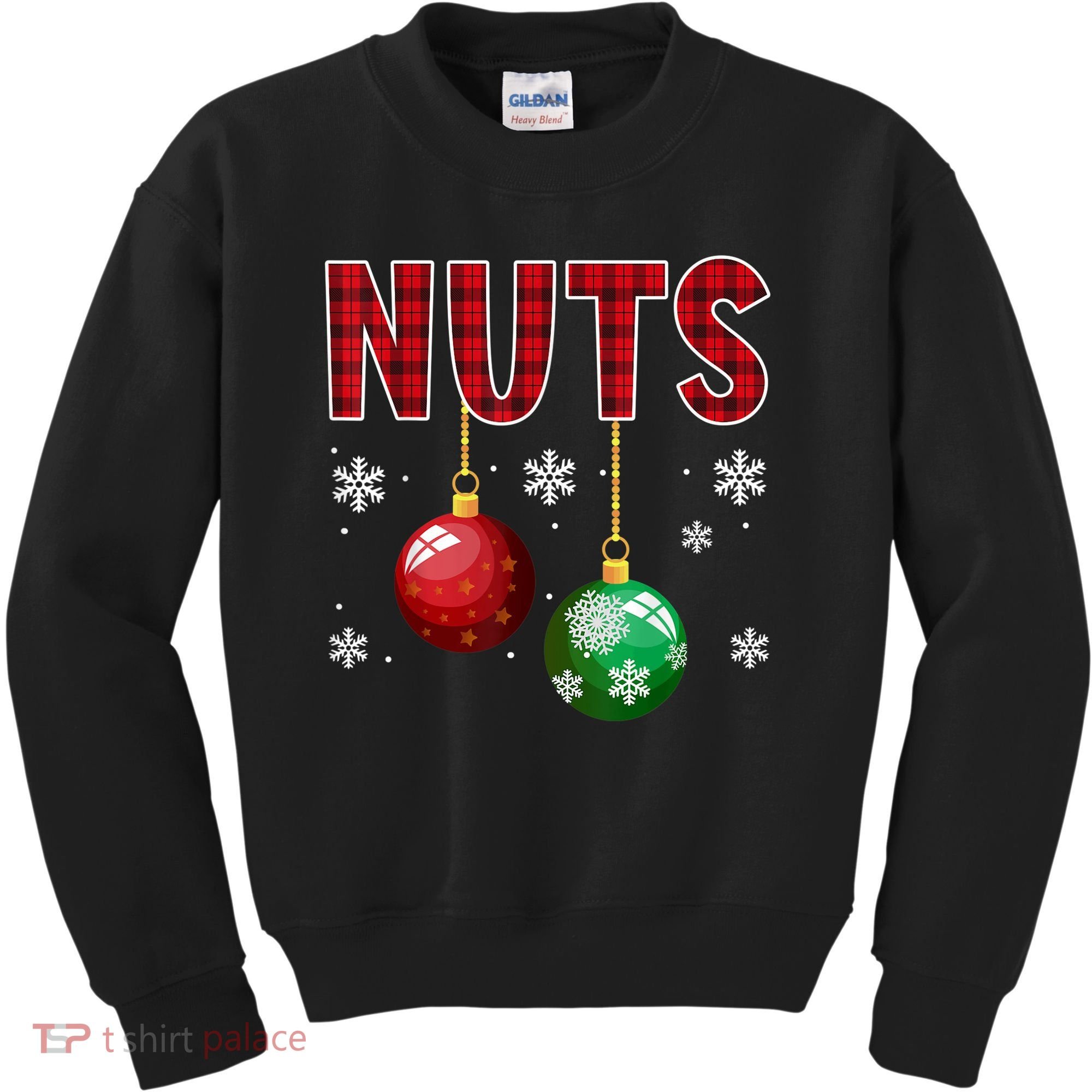 Chest Nuts Matching Chestnuts Funny Christmas Couples Nuts Kids Sweatshirt