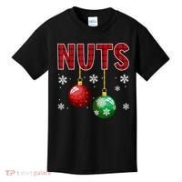 Chest Nuts Matching Chestnuts Funny Christmas Couples Nuts Kids T-Shirt thumb 0