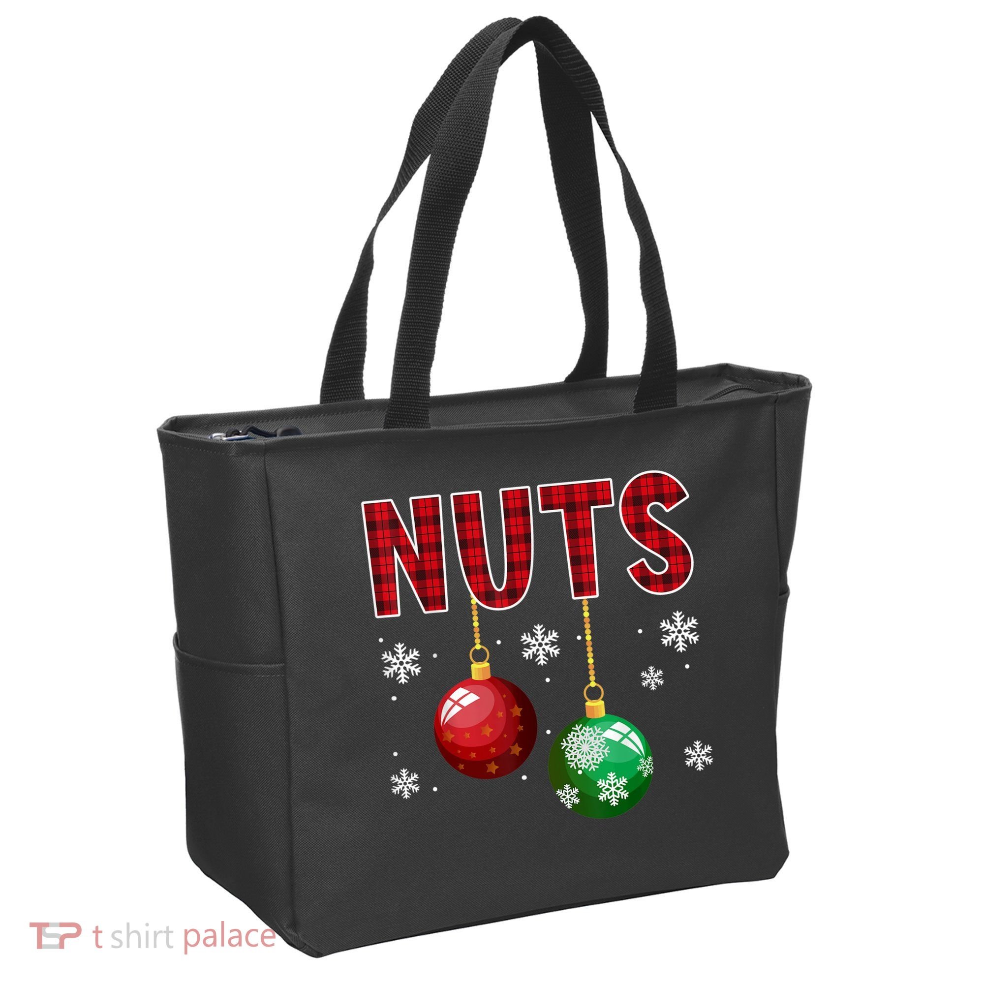 Chest Nuts Matching Chestnuts Funny Christmas Couples Nuts Tote Bag