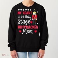 Christmas Nutcracker Mom Love Ballet Dance Mom Women's Sweatshirt thumb 0