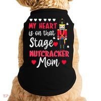 Christmas Nutcracker Mom Love Ballet Dance Mom Doggie Tank thumb 0