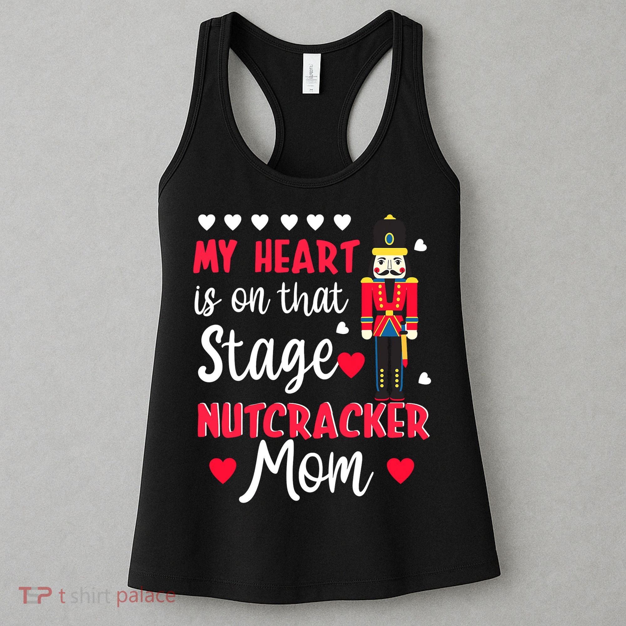 Christmas Nutcracker Mom Love Ballet Dance Mom Women's Tank Top