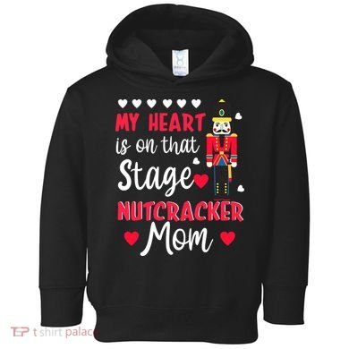 Christmas Nutcracker Mom Love Ballet Dance Mom Toddler Hoodie