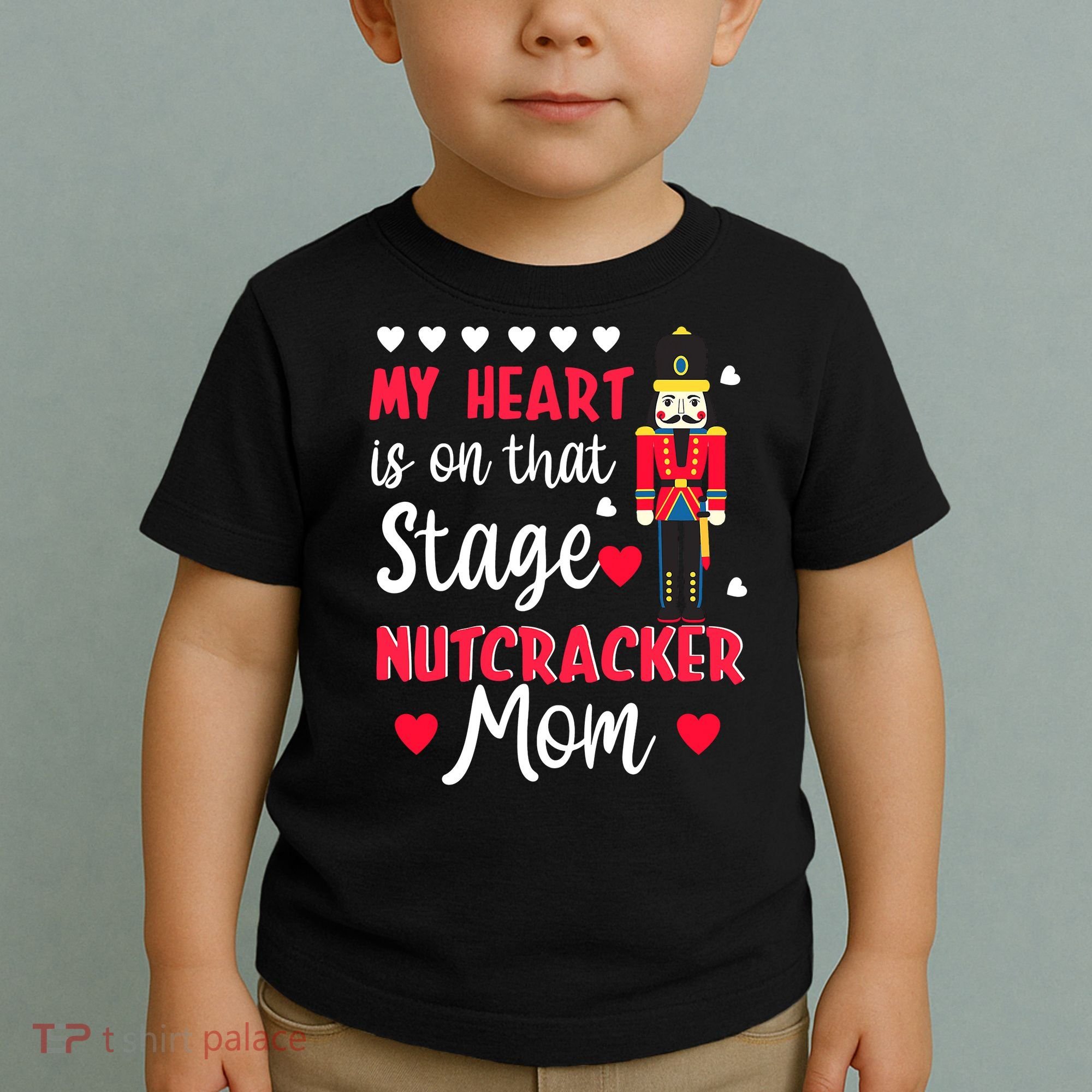 Christmas Nutcracker Mom Love Ballet Dance Mom Toddler T-Shirt