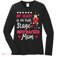 Christmas Nutcracker Mom Love Ballet Dance Mom Women's Long Sleeve Shirt thumb 0