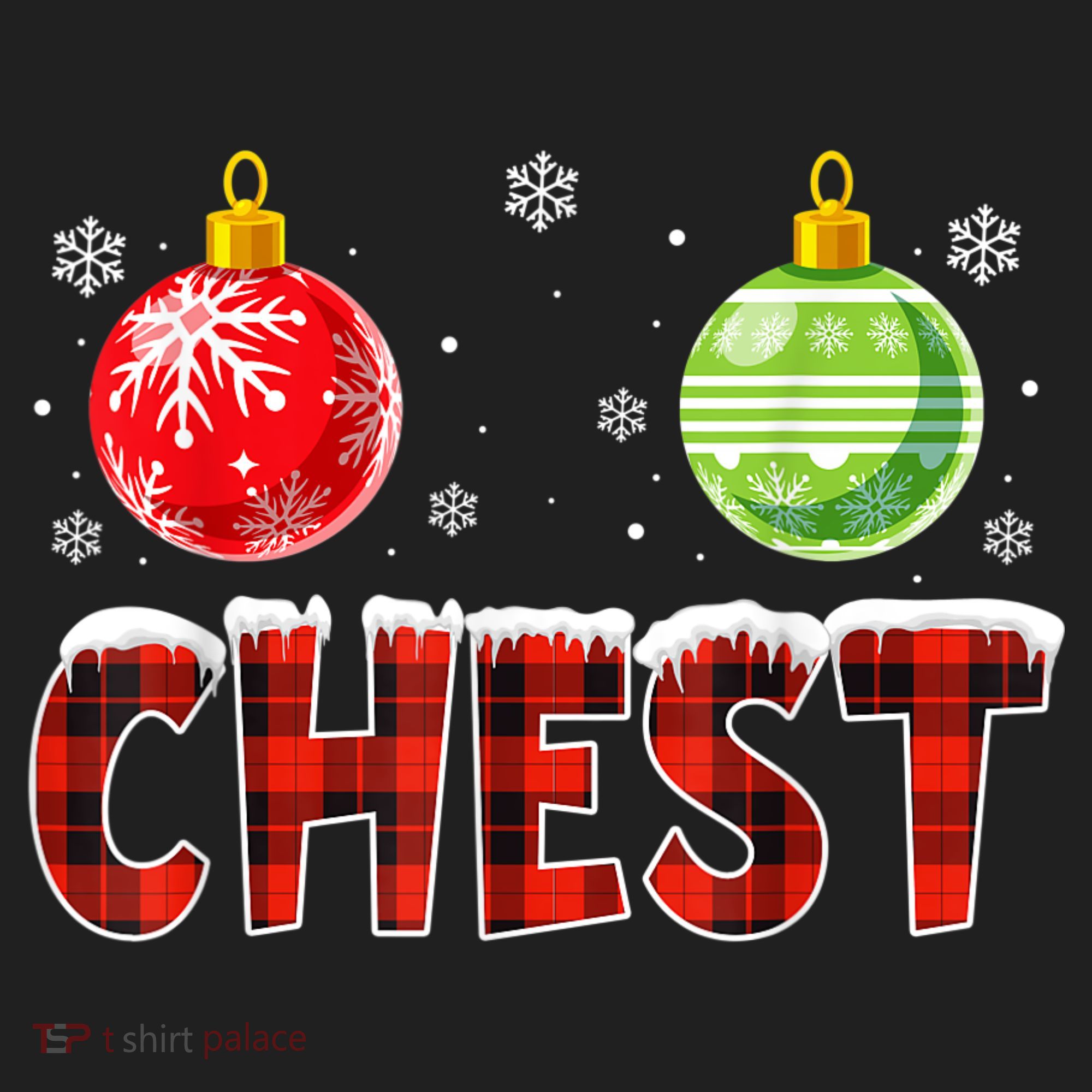 Chest Nuts Matching Chestnuts Funny Christmas Couples Chest Beanie