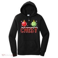 Chest Nuts Matching Chestnuts Funny Christmas Couples Chest Women's Hoodie thumb 0