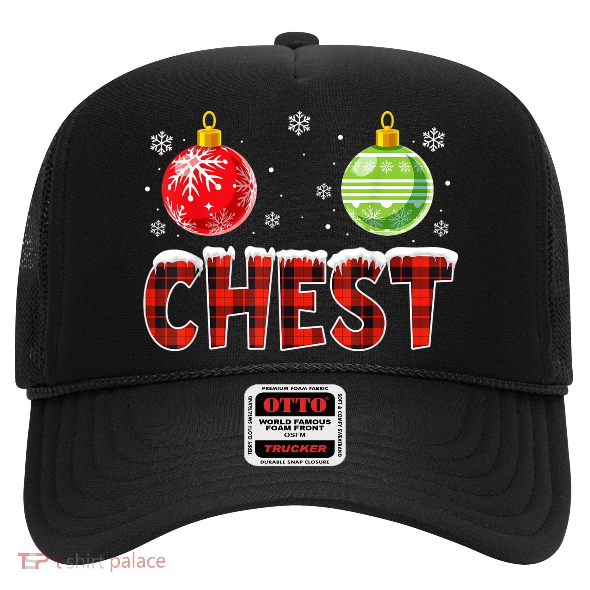 Chest Nuts Matching Chestnuts Funny Christmas Couples Chest Hat