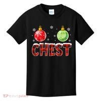 Chest Nuts Matching Chestnuts Funny Christmas Couples Chest Kids T-Shirt thumb 0