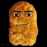 Chicken Nugget Meme USA-Made Doggie Bandana thumb 2