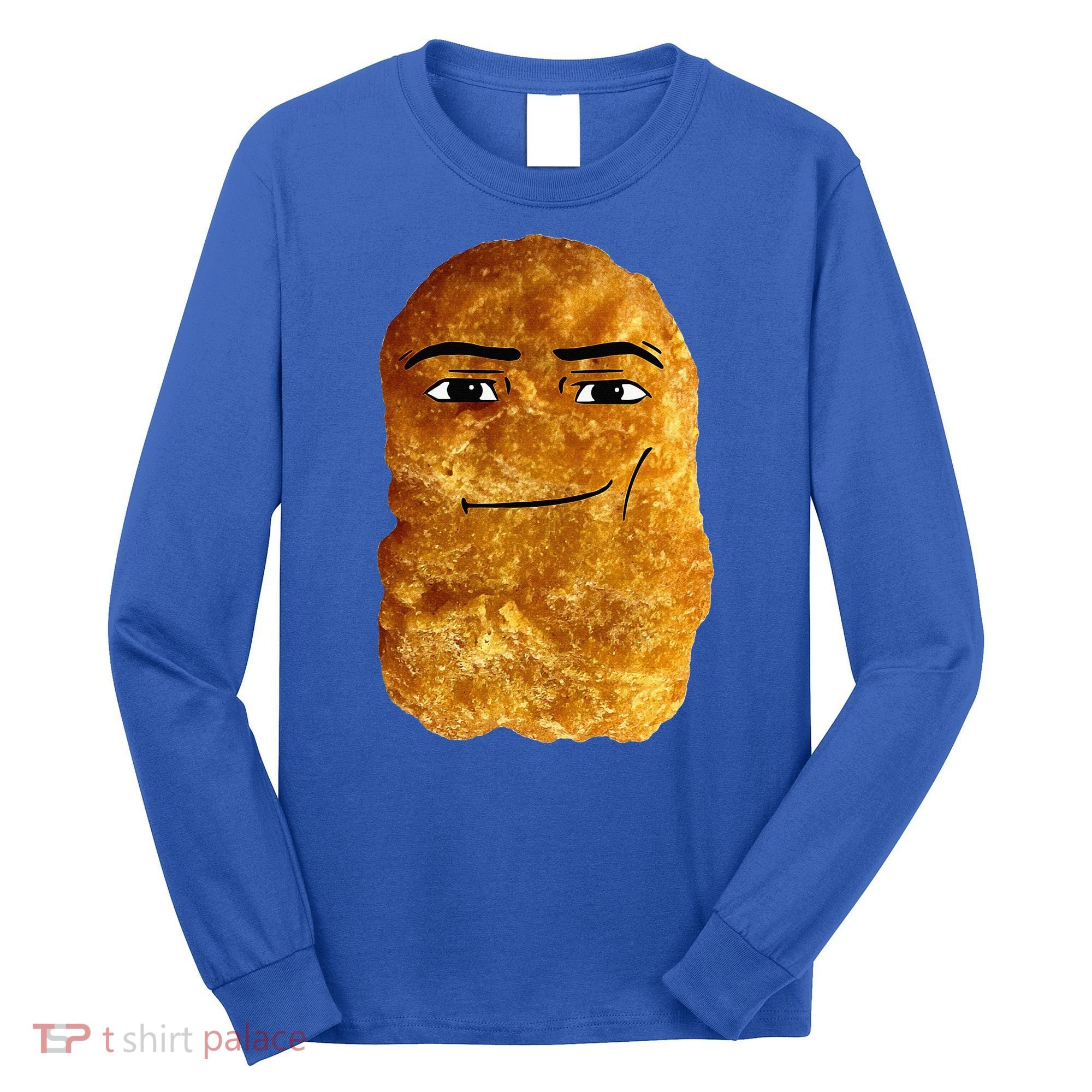 Chicken Nugget Meme Long Sleeve Shirt