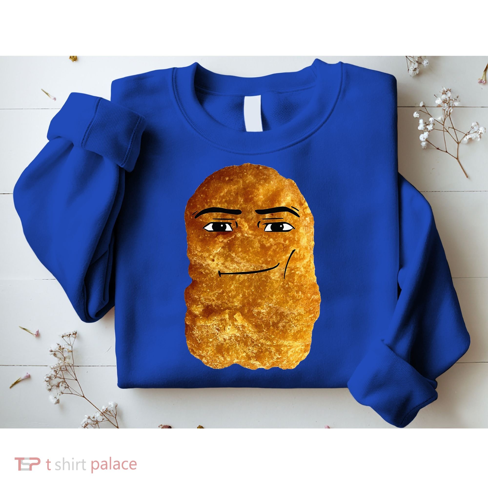 Chicken Nugget Meme Sweatshirt