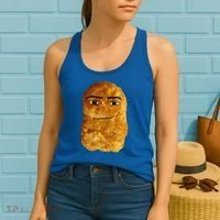 Chicken Nugget Meme Women's Tank Top thumb 2