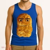 Chicken Nugget Meme Tank Top thumb 3