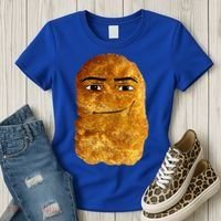 Chicken Nugget Meme Women's T-Shirt thumb 3
