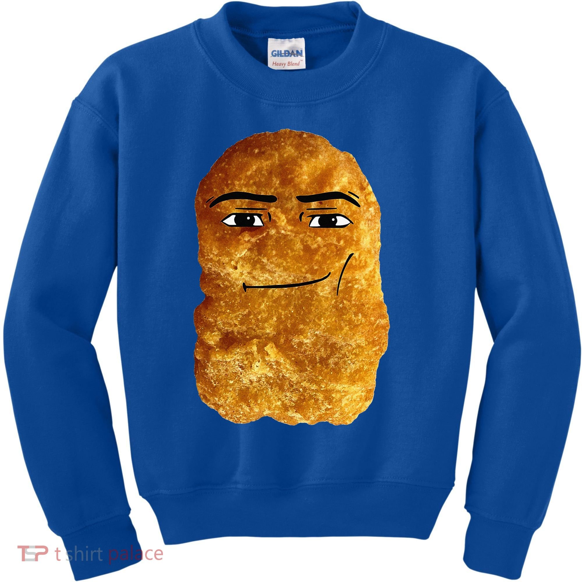 Chicken Nugget Meme Kids Sweatshirt