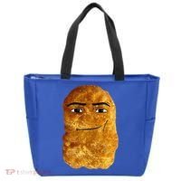 Chicken Nugget Meme Tote Bag thumb 0