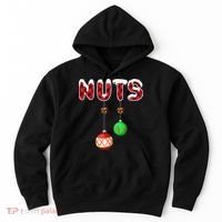 Chest Nuts Matching Christmas Pajamas For Couples Adults Hoodie thumb 0