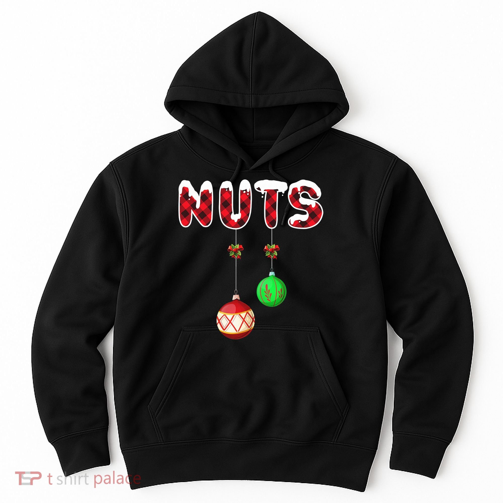 Chest Nuts Matching Christmas Pajamas For Couples Adults Hoodie