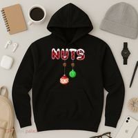 Chest Nuts Matching Christmas Pajamas For Couples Adults Hoodie thumb 3