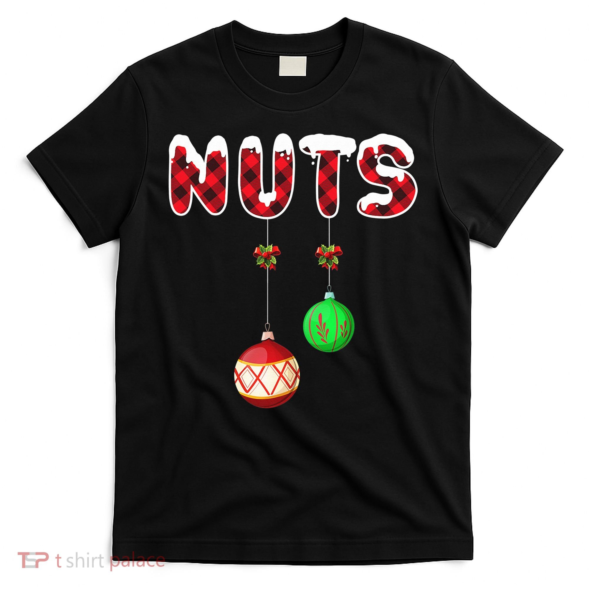 Chest Nuts Matching Christmas Pajamas For Couples Adults T-Shirt