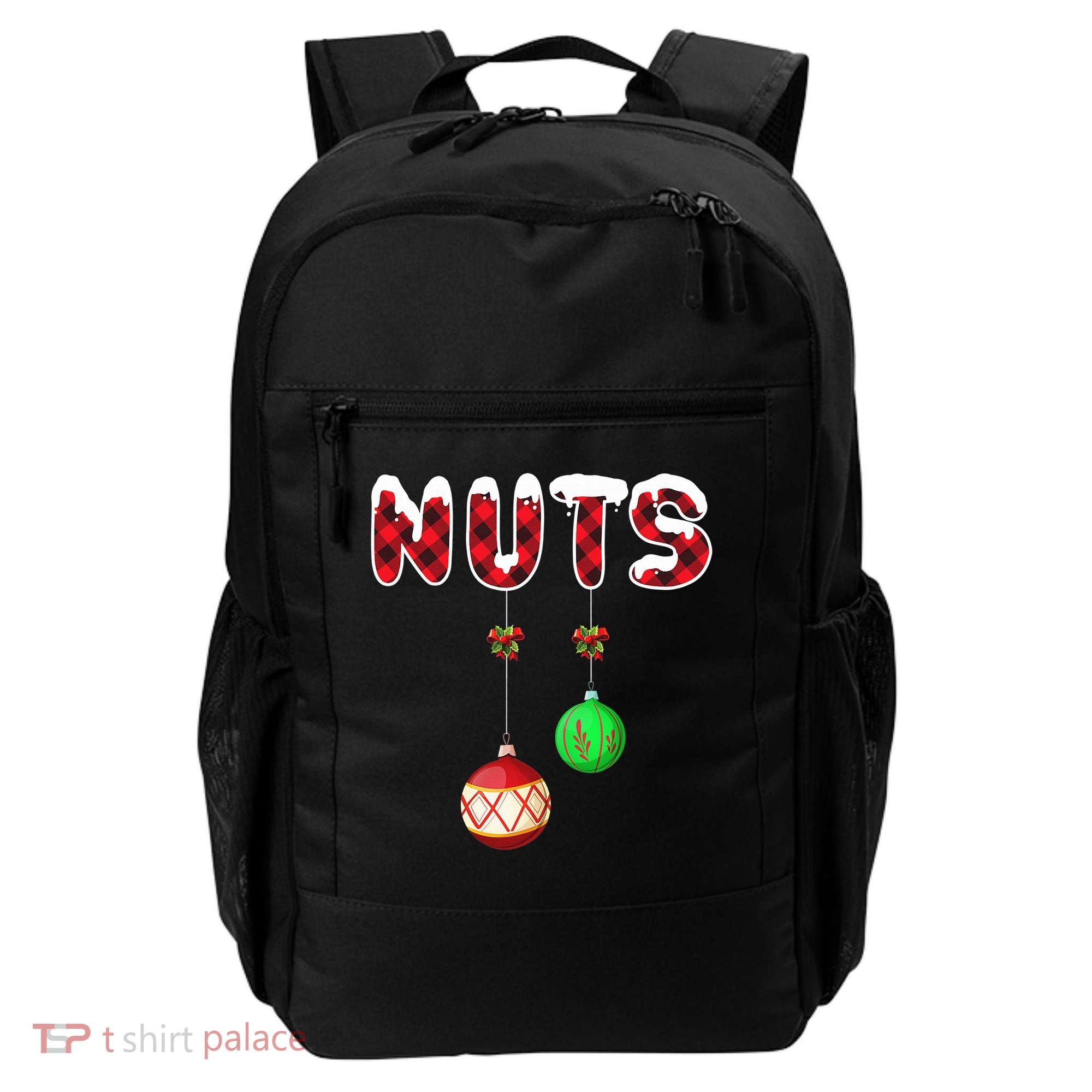 Chest Nuts Matching Christmas Pajamas For Couples Adults Backpack