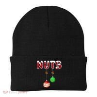 Chest Nuts Matching Christmas Pajamas For Couples Adults Beanie thumb 0