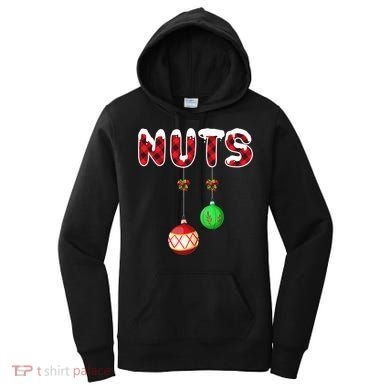 Chest Nuts Matching Christmas Pajamas For Couples Adults Women's Hoodie