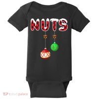 Chest Nuts Matching Christmas Pajamas For Couples Adults Baby Bodysuit thumb 0