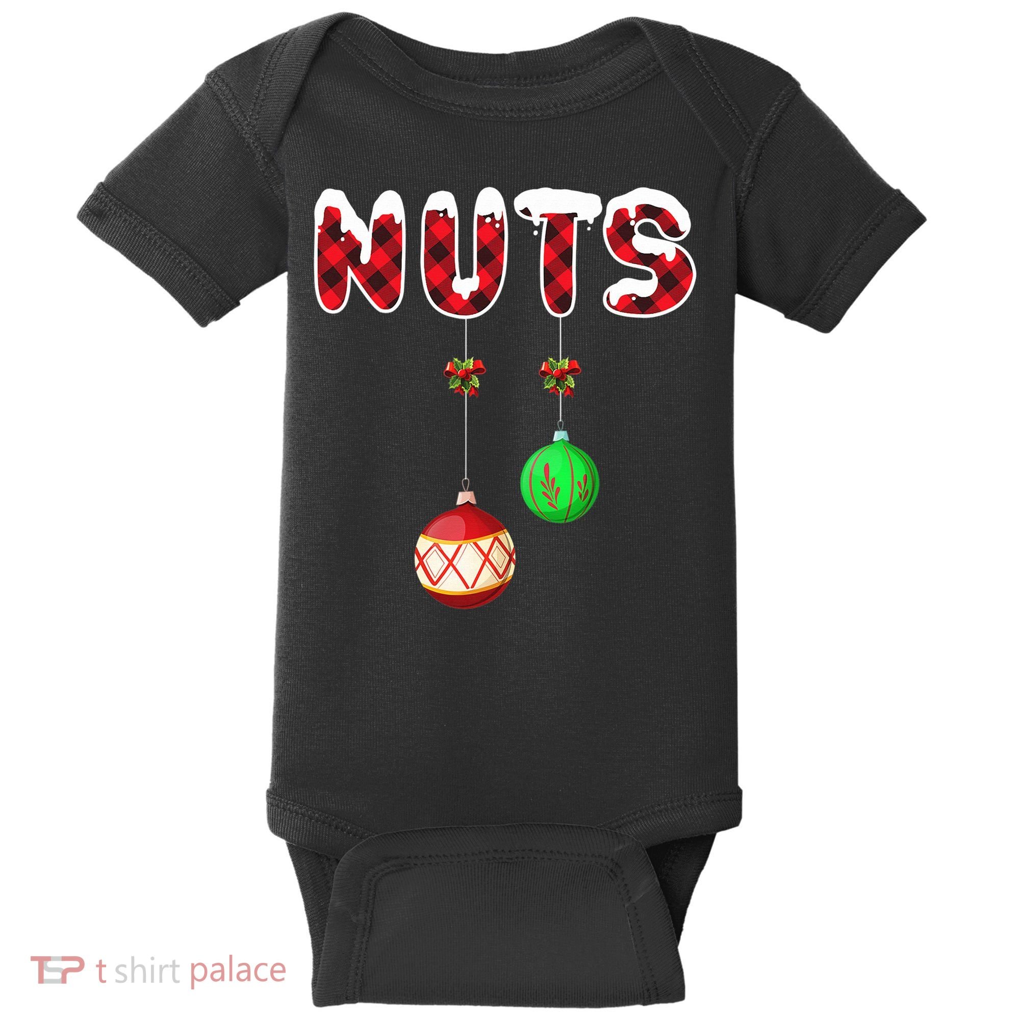 Chest Nuts Matching Christmas Pajamas For Couples Adults Baby Bodysuit