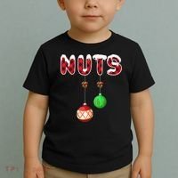 Chest Nuts Matching Christmas Pajamas For Couples Adults Toddler T-Shirt thumb 2