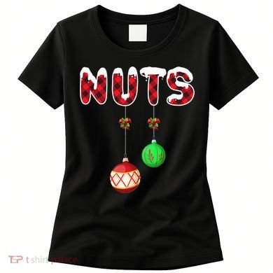 Chest Nuts Matching Christmas Pajamas For Couples Adults Women's T-Shirt