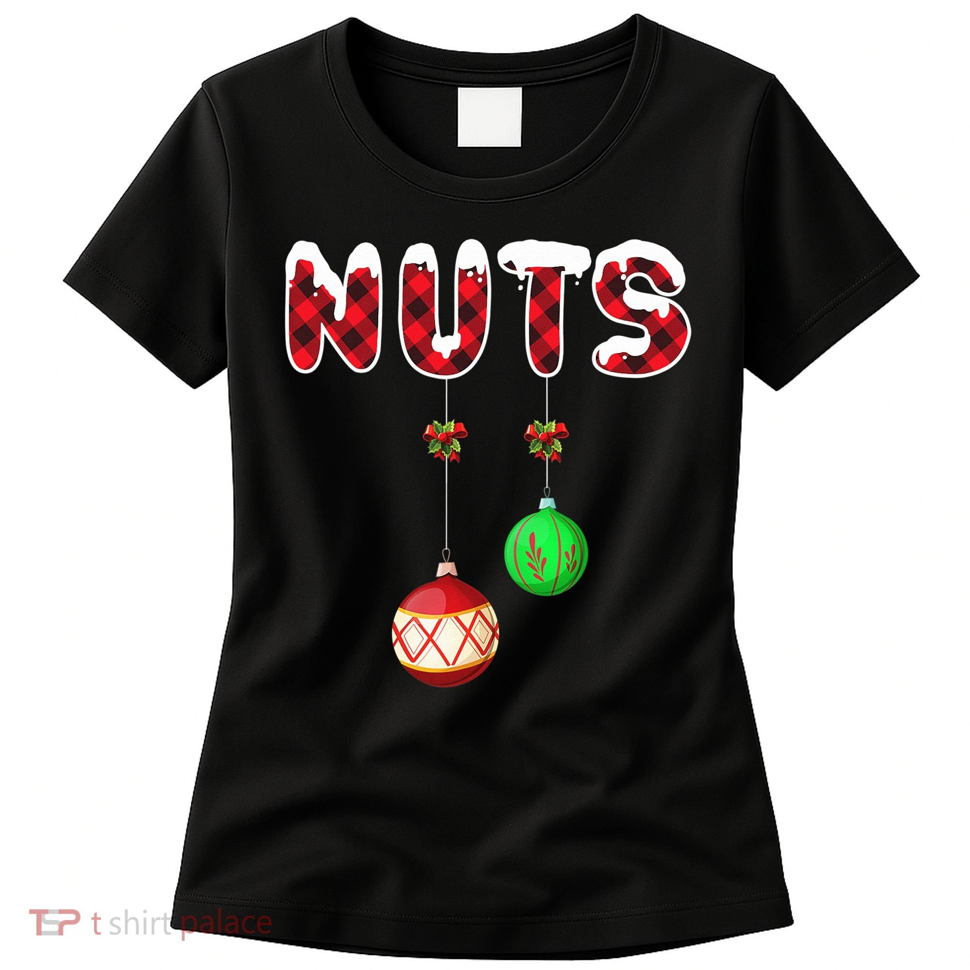 Chest Nuts Matching Christmas Pajamas For Couples Adults Women's T-Shirt