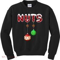 Chest Nuts Matching Christmas Pajamas For Couples Adults Kids Sweatshirt thumb 0