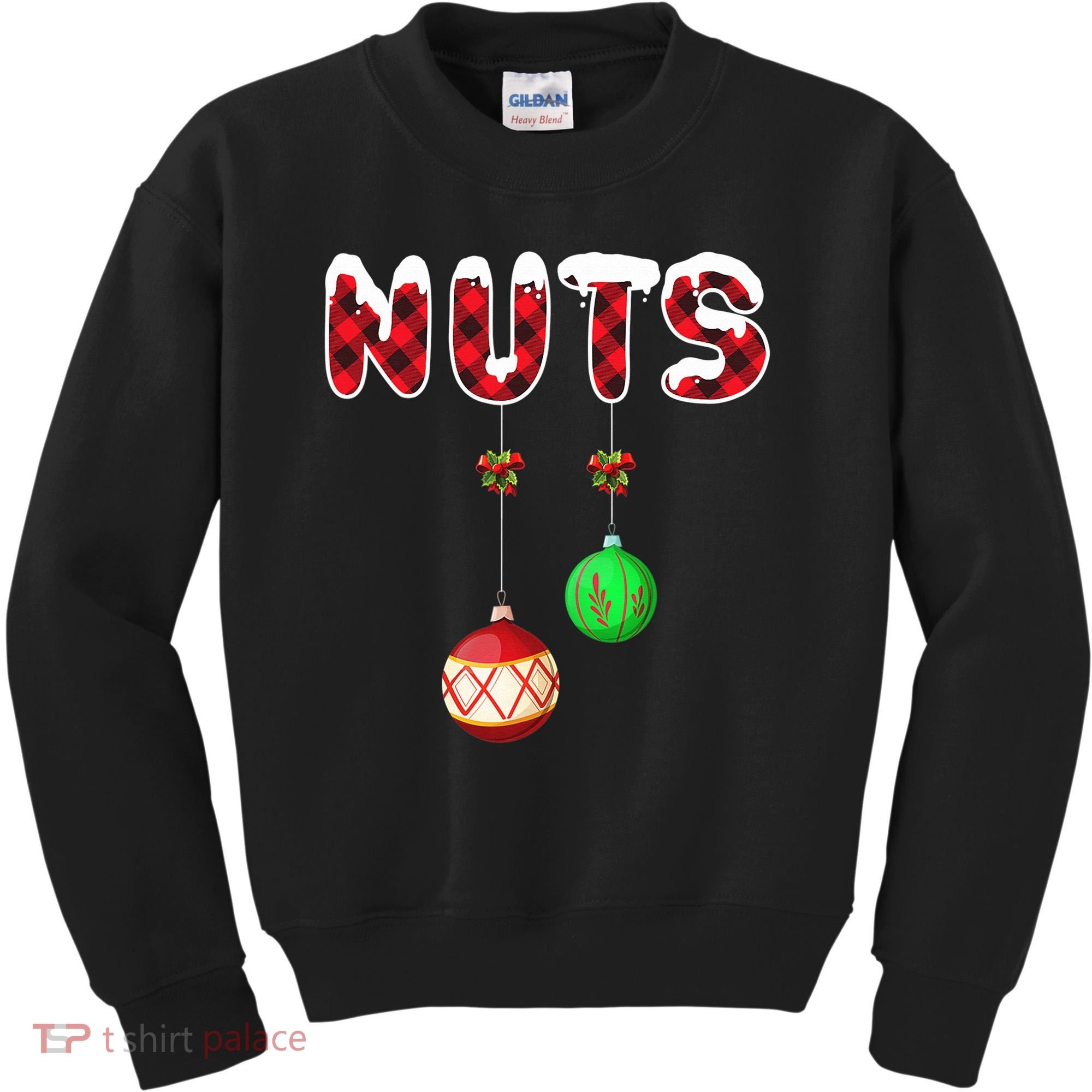 Chest Nuts Matching Christmas Pajamas For Couples Adults Kids Sweatshirt