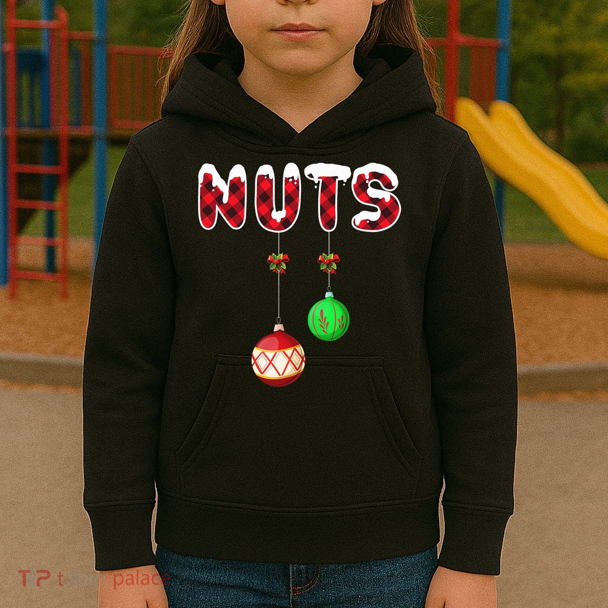 Chest Nuts Matching Christmas Pajamas For Couples Adults Kids Hoodie