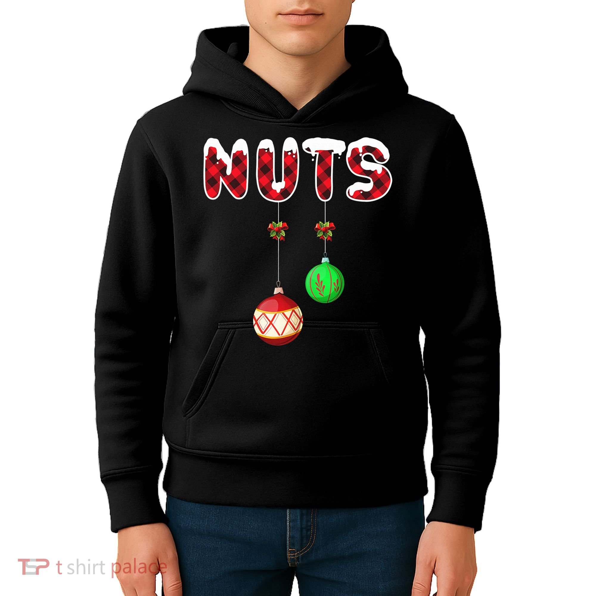 Chest Nuts Matching Christmas Pajamas For Couples Adults Kids Hoodie