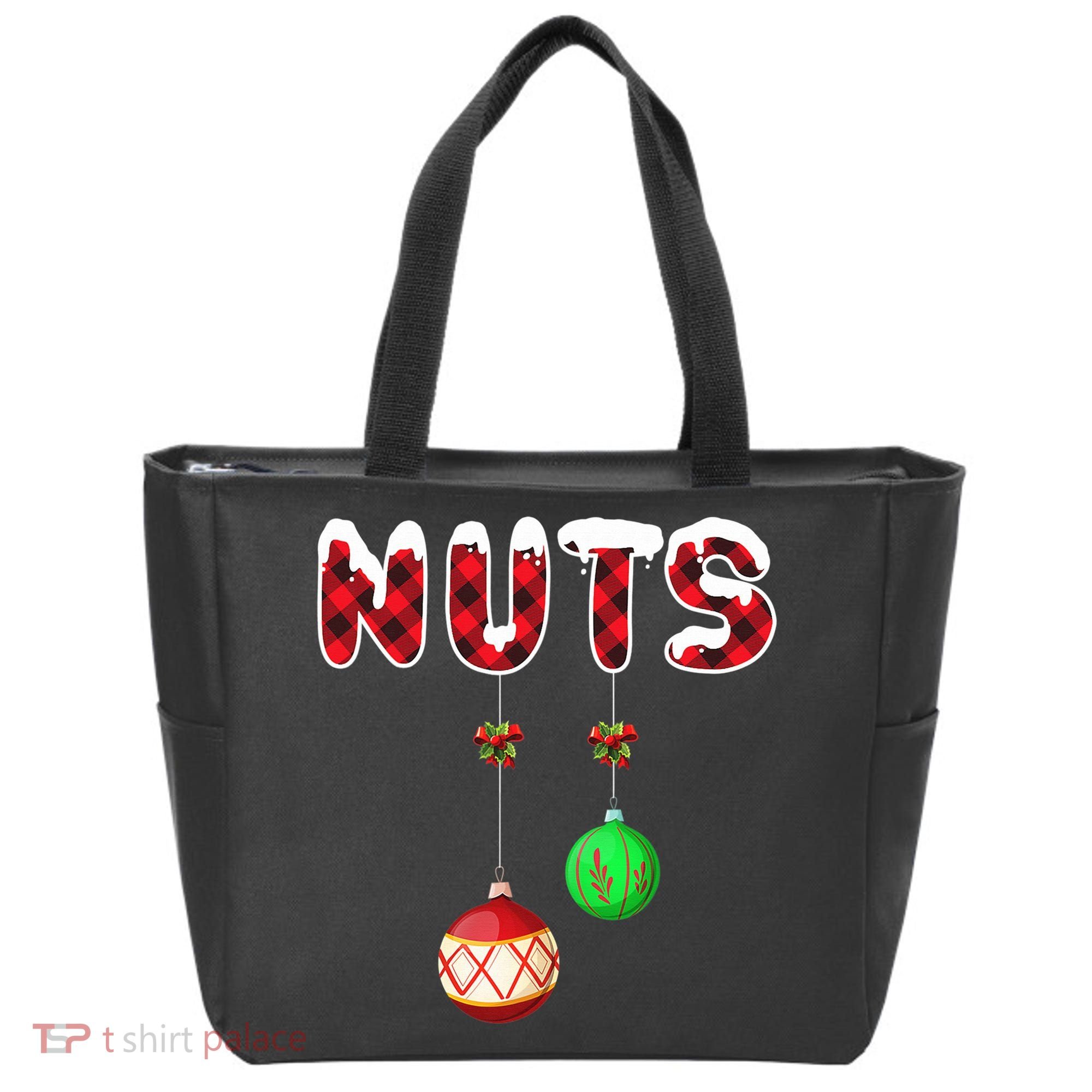 Chest Nuts Matching Christmas Pajamas For Couples Adults Tote Bag