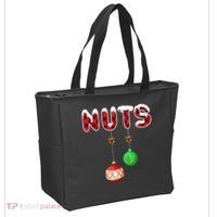 Chest Nuts Matching Christmas Pajamas For Couples Adults Tote Bag thumb 2