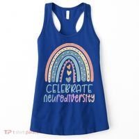Celebrate Neurodiversity Mental Health Autism Awareness Cute Gift Women's Tank Top thumb 0