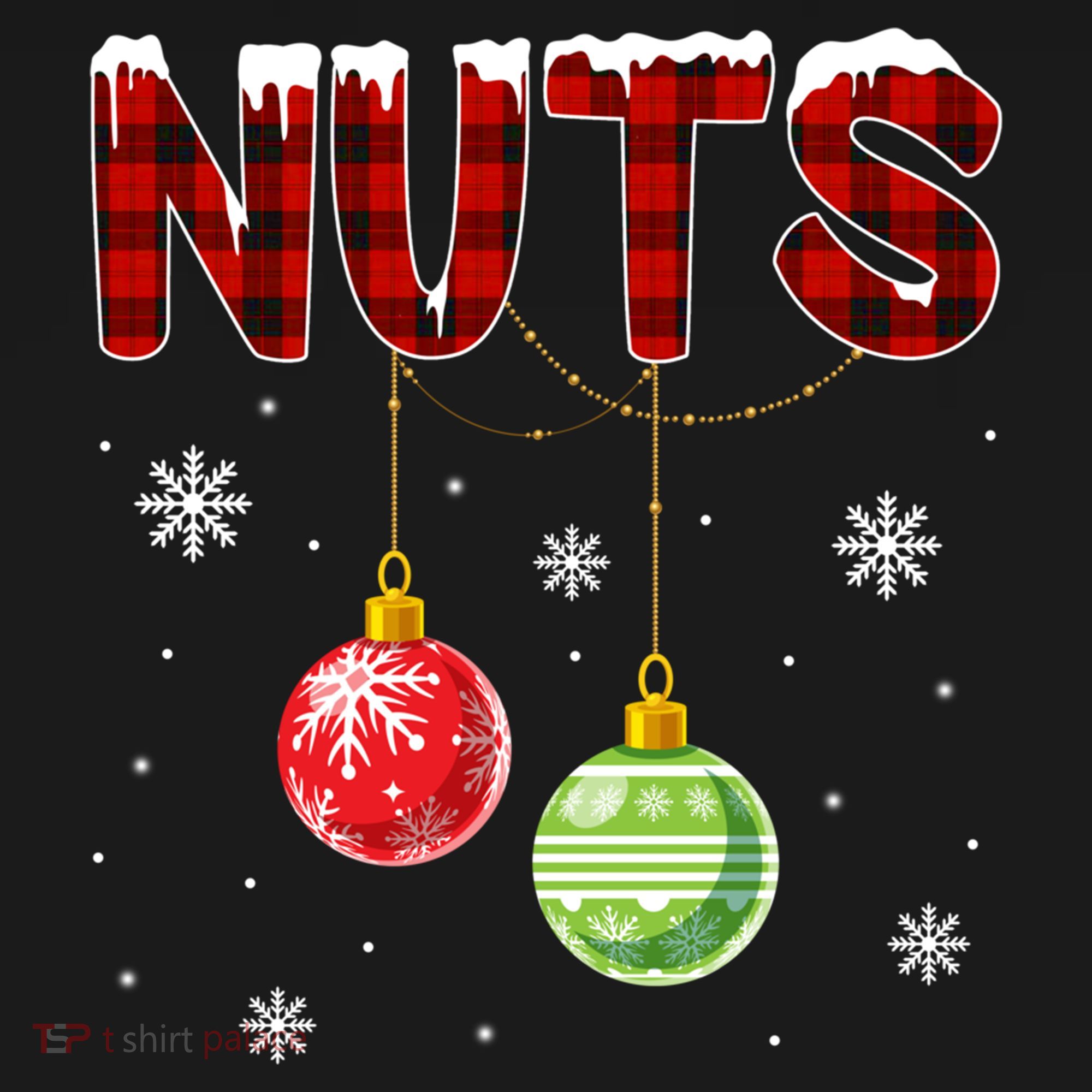 Chest Nuts Matching Chestnuts Funny Christmas Couples Nuts Gift Doggie Tank