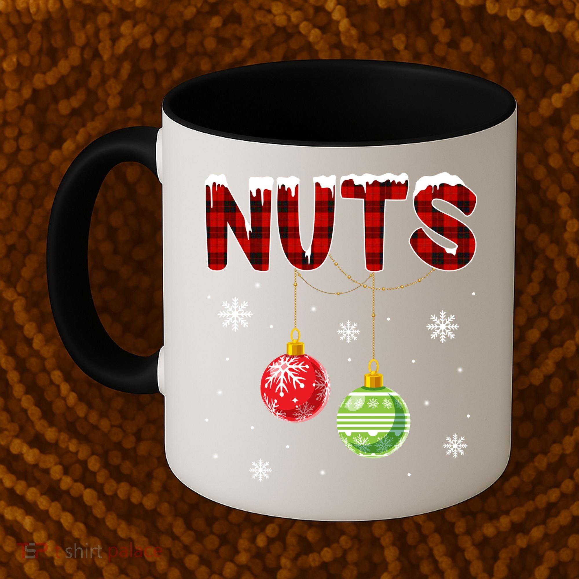Chest Nuts Matching Chestnuts Funny Christmas Couples Nuts Gift Coffee Mug