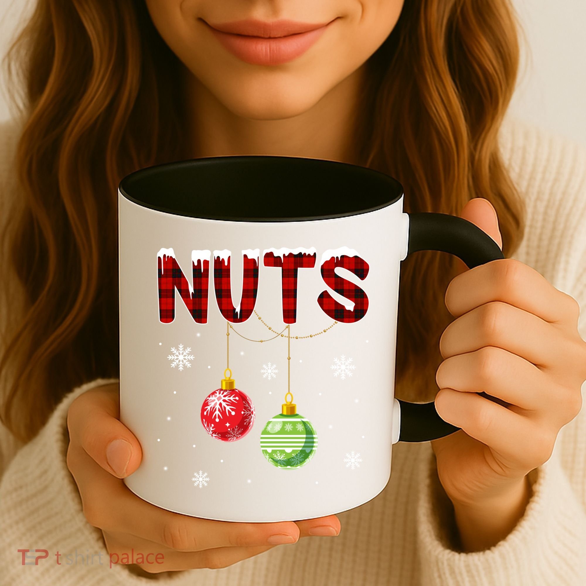 Chest Nuts Matching Chestnuts Funny Christmas Couples Nuts Gift Coffee Mug