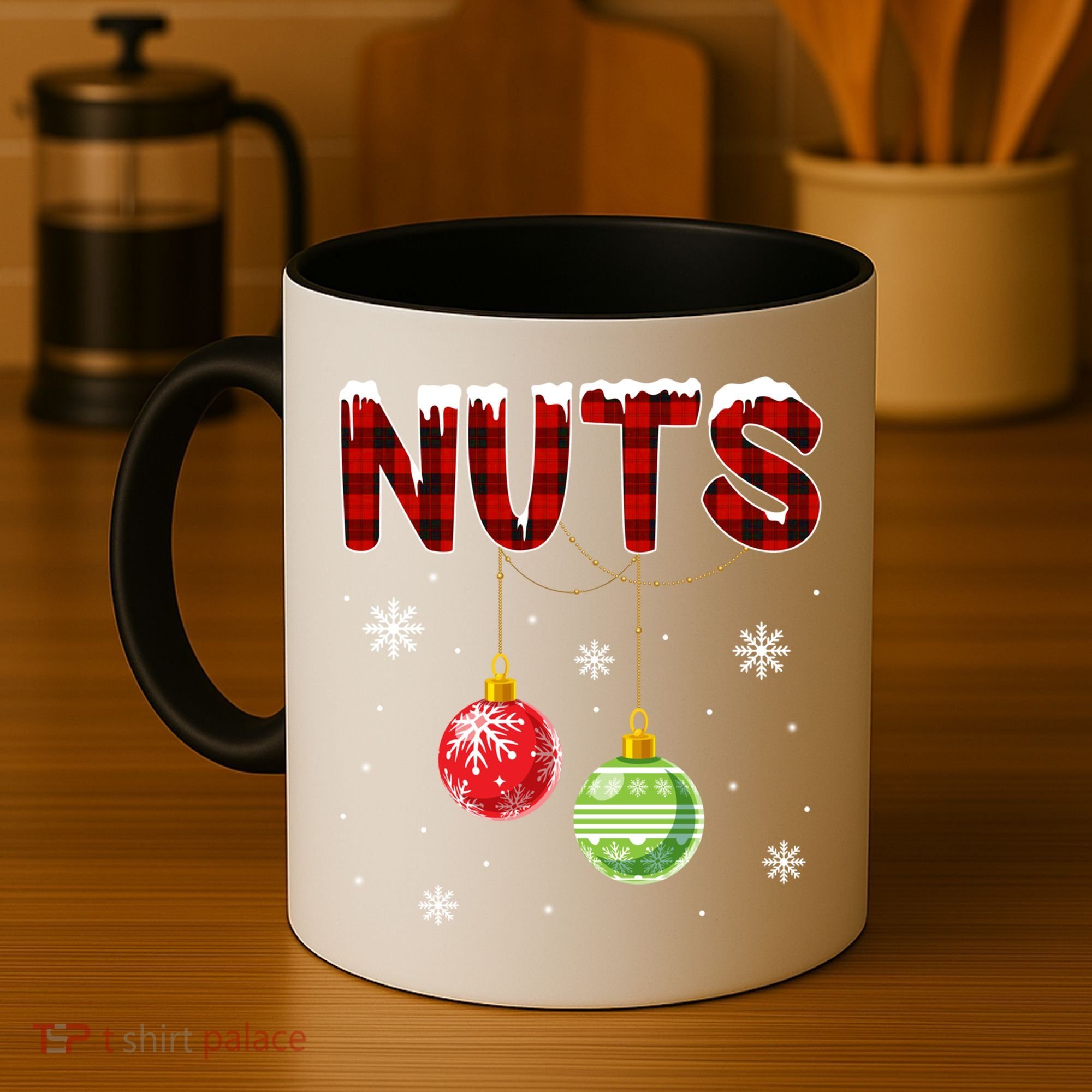 Chest Nuts Matching Chestnuts Funny Christmas Couples Nuts Gift Coffee Mug
