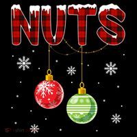 Chest Nuts Matching Chestnuts Funny Christmas Couples Nuts Gift Women's Hoodie thumb 2