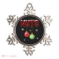 Chest Nuts Matching Chestnuts Funny Christmas Couples Nuts Gift Ornament thumb 0