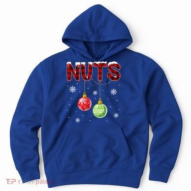 Chest Nuts Matching Chestnuts Funny Christmas Couples Nuts Gift Hoodie