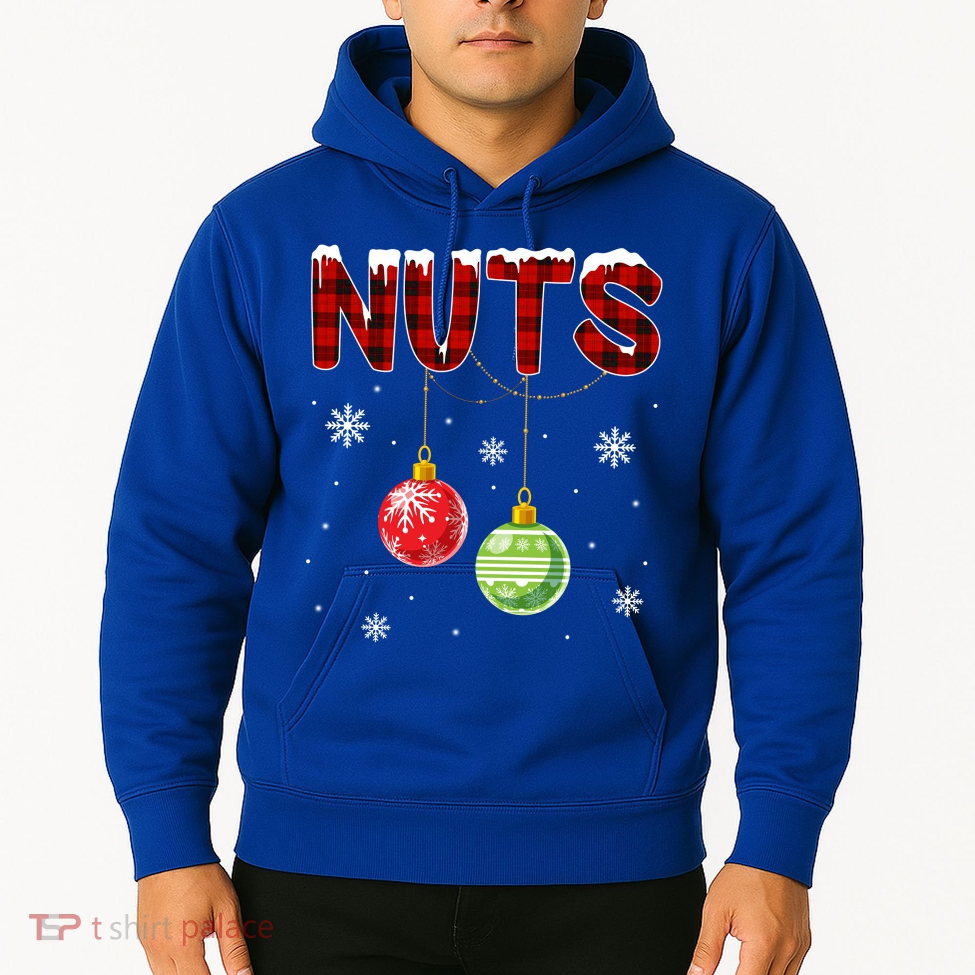 Chest Nuts Matching Chestnuts Funny Christmas Couples Nuts Gift Hoodie